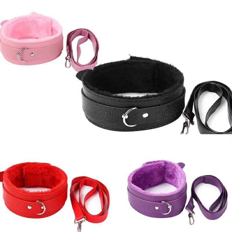 Sex Toys for Couples, Handcuffs Whip Nipples Clip Blindfold Mouth Gag,  Kit BDSM Bondage