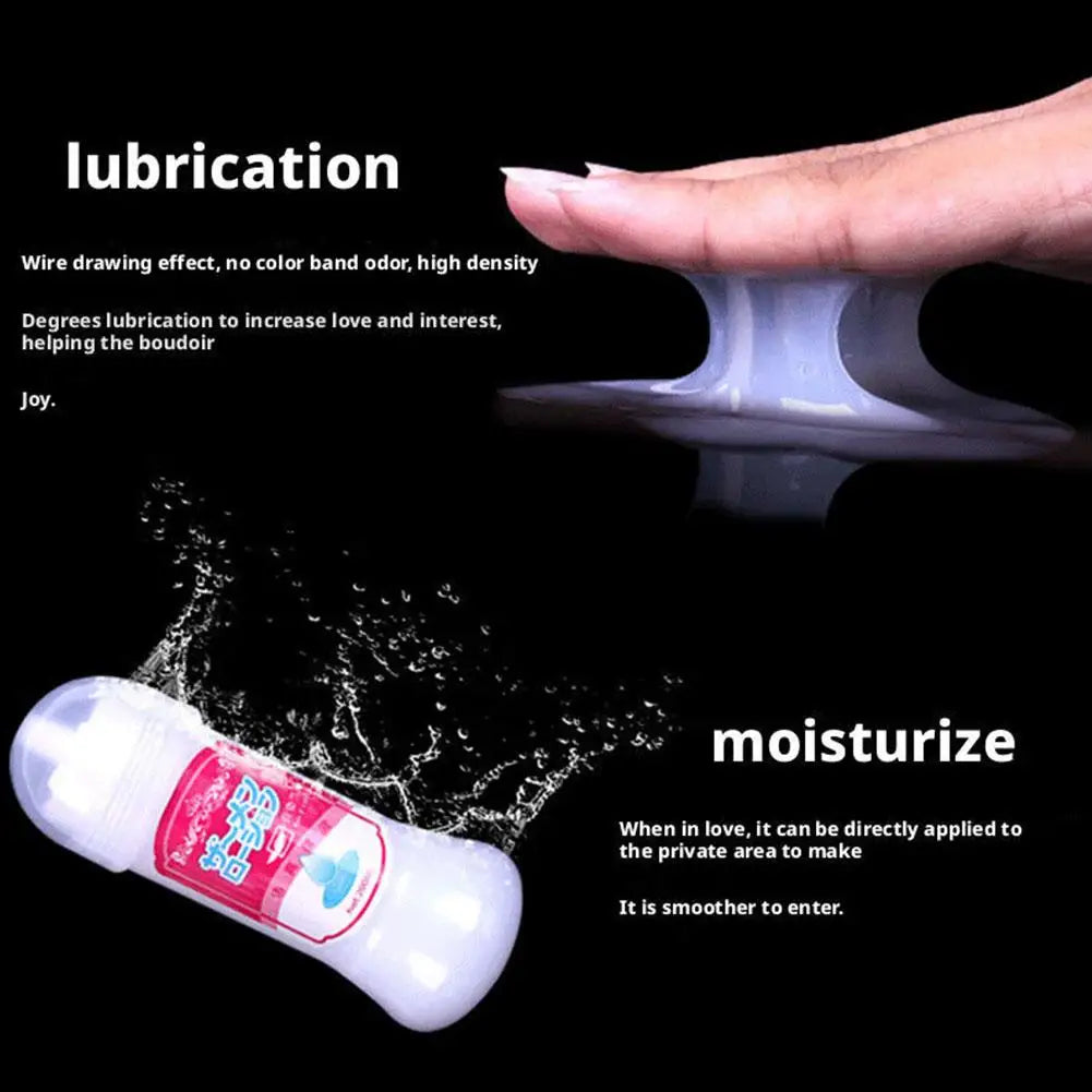 Lubricant for Men Women Sex Toys, Viscous Lube, Water Based Oil Lubricating Anal Vaginal