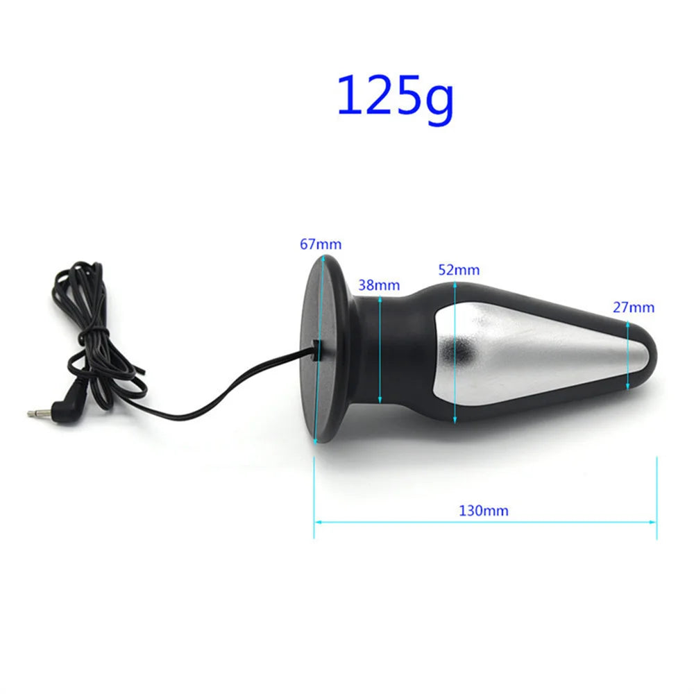 Sex Toys Electric Shock Anal Bead Butt Plug, Prostate Massage, Adult Sex Toy For Men Gay Women Clitoris Vagina Stimulation