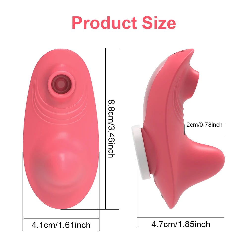 Powerful Panties Vibrator, Sex Toys For Women, Remote Control Sucking Vibrator, Female Clitoris Sucker