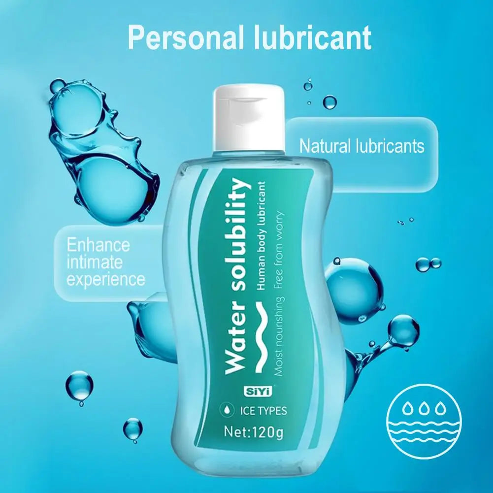 Sex Lubricant, Water Based 120ml Pure Natural, For Women Men Anal Vagina