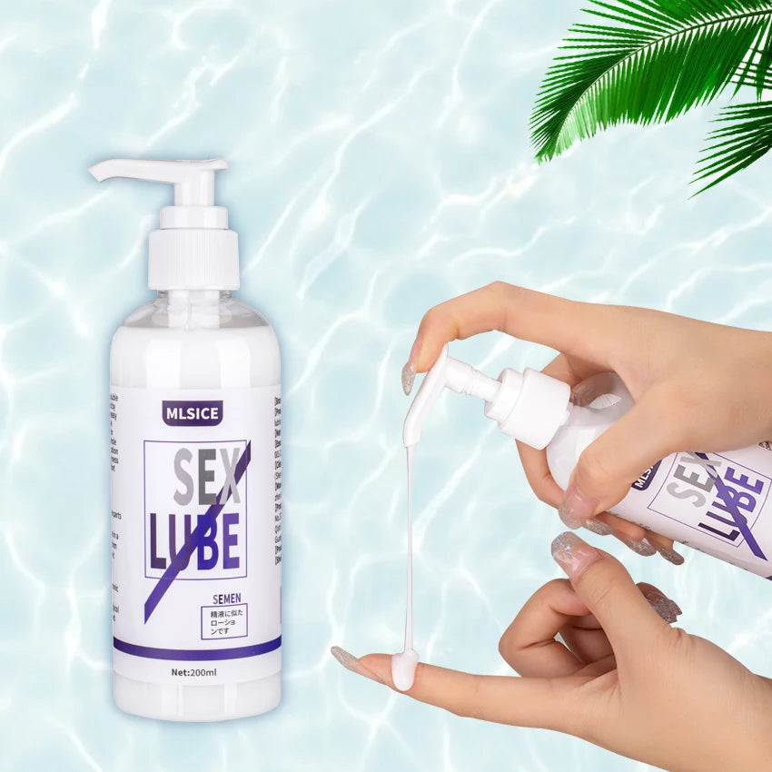 Anal Lubricant Water-based Lubrication, Semen Lube For Sex Session, 200ML Love Gel  for Women Men