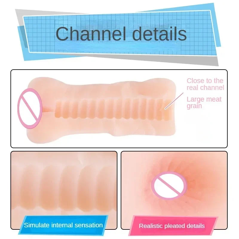 Male Masturbator, Oral, Vaginal, Anal, Pocket Pussy, Sex Toys for Men, Blowjob