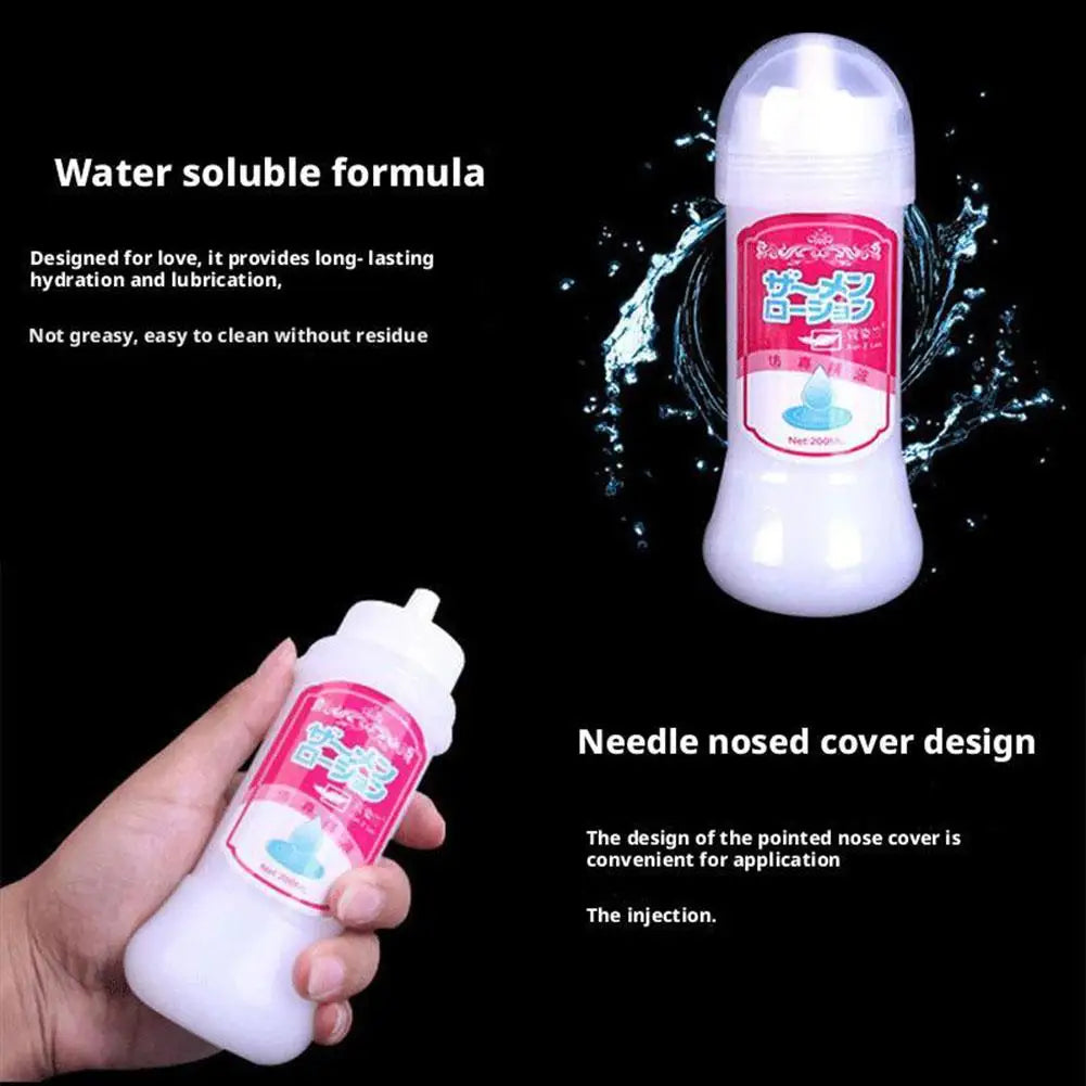 Lubricant for Men Women Sex Toys, Viscous Lube, Water Based Oil Lubricating Anal Vaginal