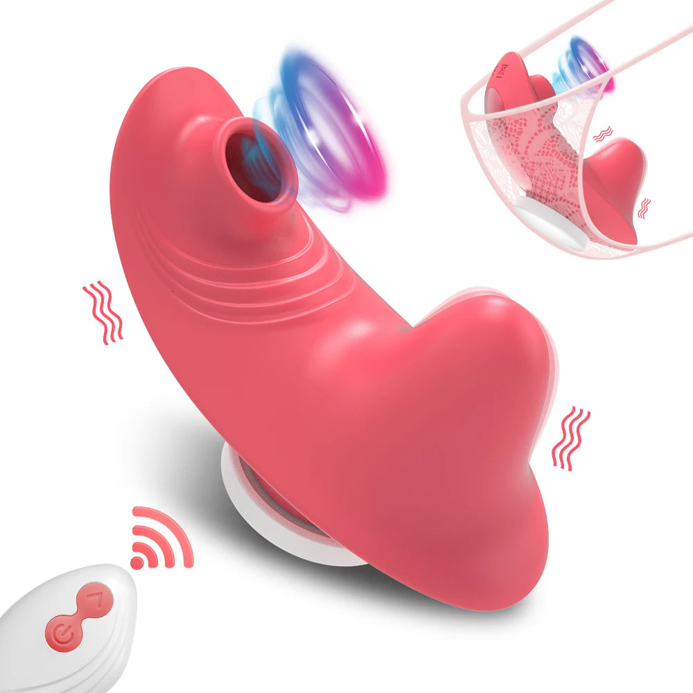 Powerful Panties Vibrator, Sex Toys For Women, Remote Control Sucking Vibrator, Female Clitoris Sucker