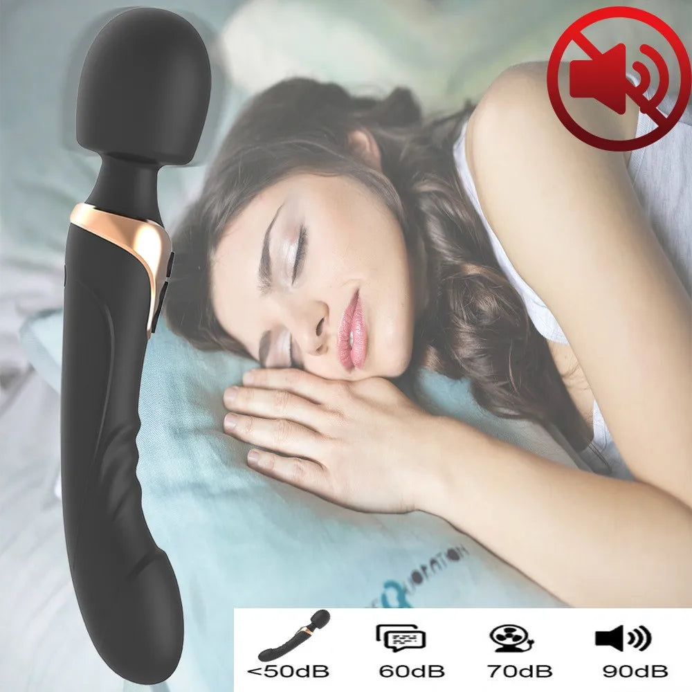 Sex Toy for Woman, Powerful Vibrator, Dildos Wand for Women, Clitoris Stimulator G Spot Massager, 10 Modes Masturbator