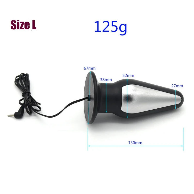 Delay Ejaculation Sex Toy for Men, Electric Shock Penis Ring