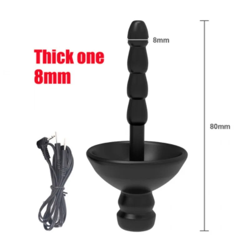 Delay Ejaculation Sex Toy for Men, Electric Shock Penis Ring