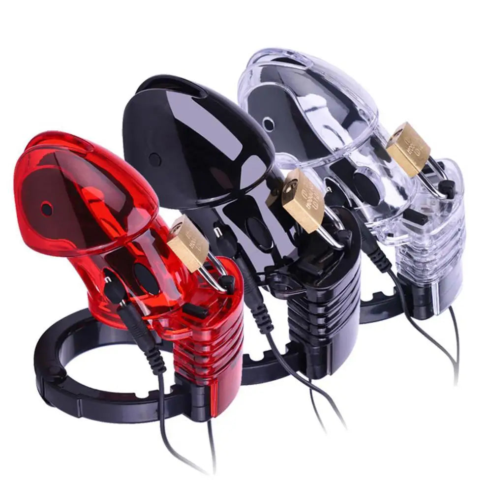 Delay Ejaculation Sex Toy for Men, Electric Shock Penis Ring