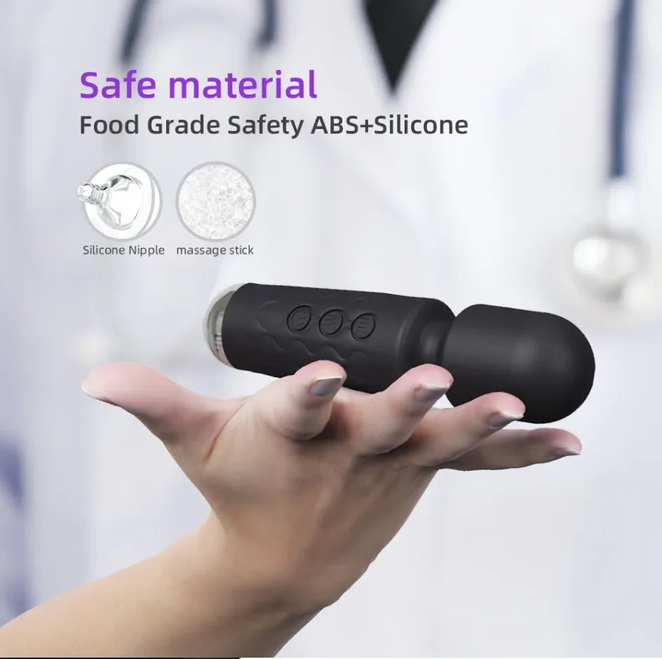 20 Speeds Powerful AV Vibrator for Women, Clitoris Stimulator, Dildo