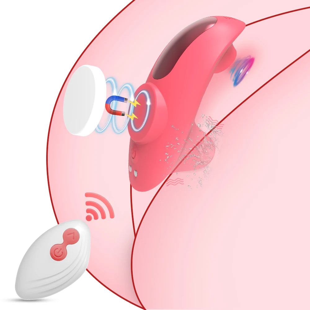 Powerful Panties Vibrator, Sex Toys For Women, Remote Control Sucking Vibrator, Female Clitoris Sucker