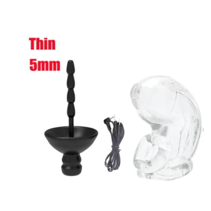 Delay Ejaculation Sex Toy for Men, Electric Shock Penis Ring