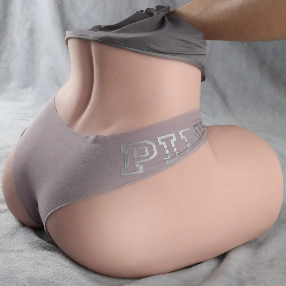 Life Size Sex Toy for Men, Big Ass But Sex Doll Torso, Realistic Vagina, Anal Channel, Male Sex Toy Masturbator