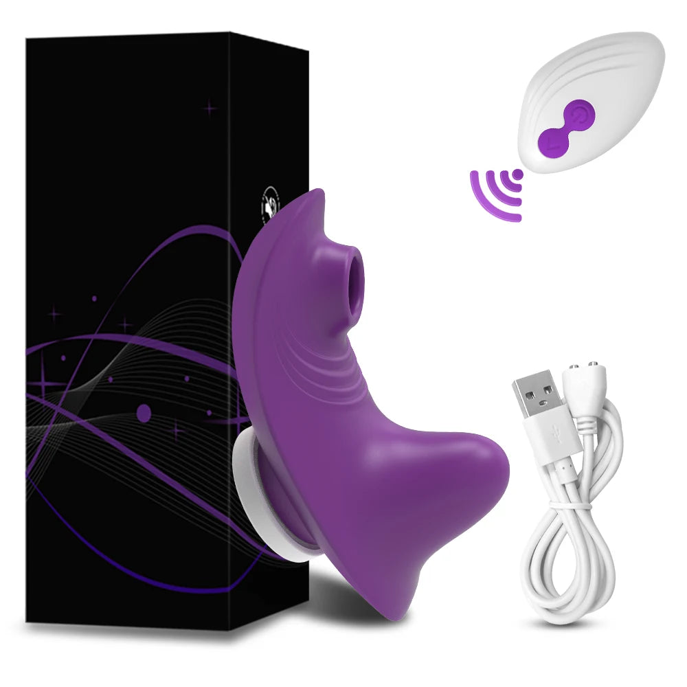 Powerful Panties Vibrator, Sex Toys For Women, Remote Control Sucking Vibrator, Female Clitoris Sucker