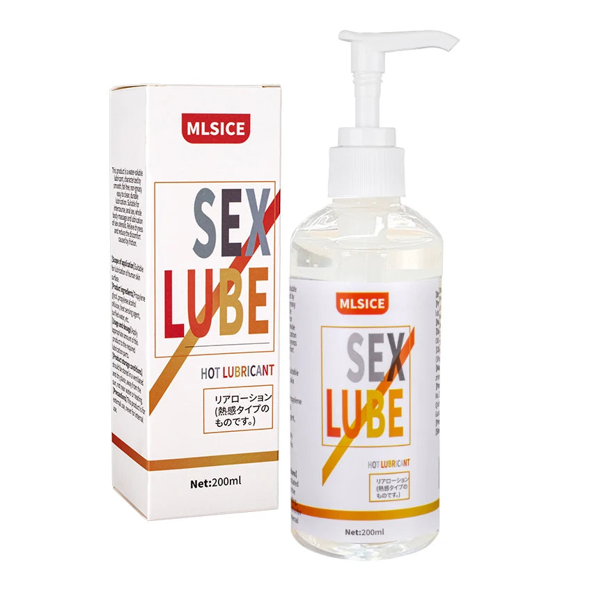 Anal Lubricant Water-based Lubrication, Semen Lube For Sex Session, 200ML Love Gel  for Women Men