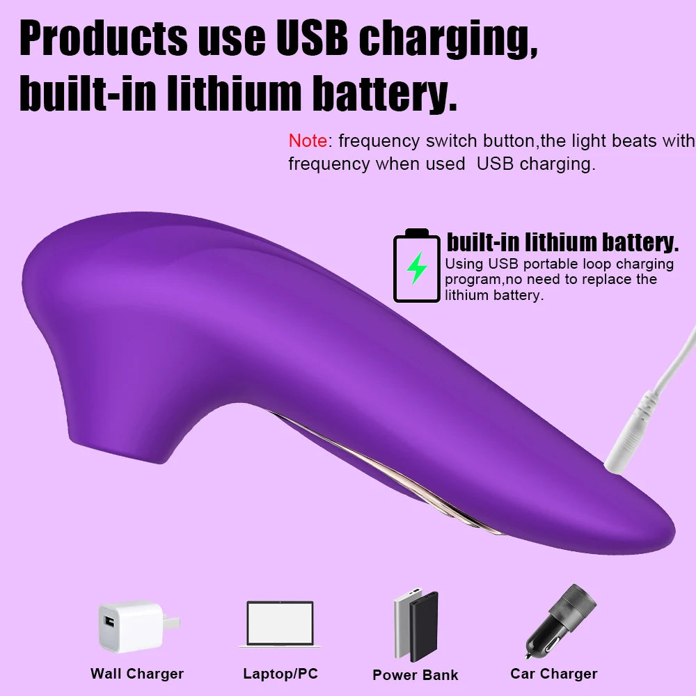 Clitoral Sucking Vibrator for Women, Blowjob for her, Clitoris Stimulator, Female Masturbator, Sex Toys for Women