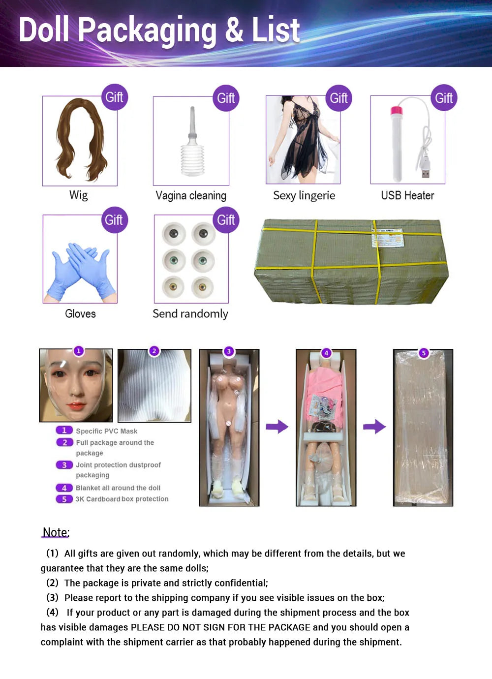 Adult Size Silicone Sex Doll, Real Soft Breasts, Sexy Buttocks, Realistic Vagina, Anus