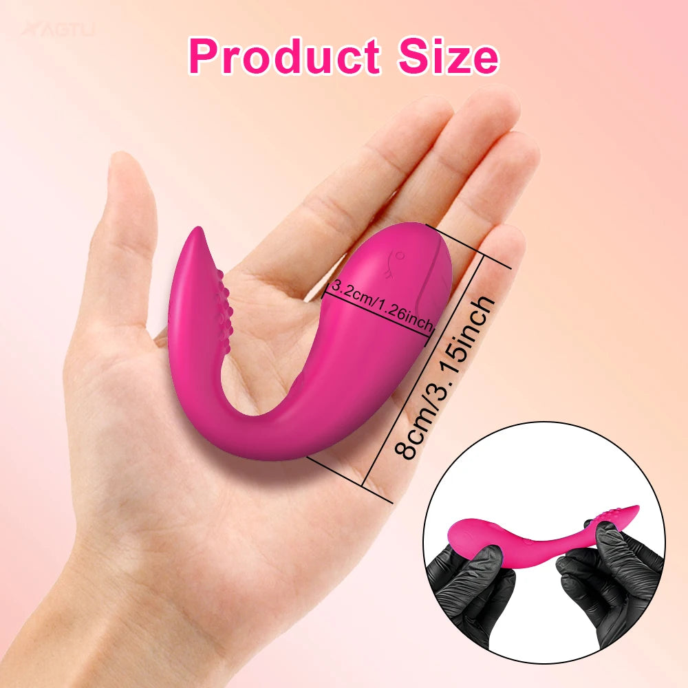 APP Remote Control Vibrator Egg for Women, Clitoris Stimulator G Spot Dildo