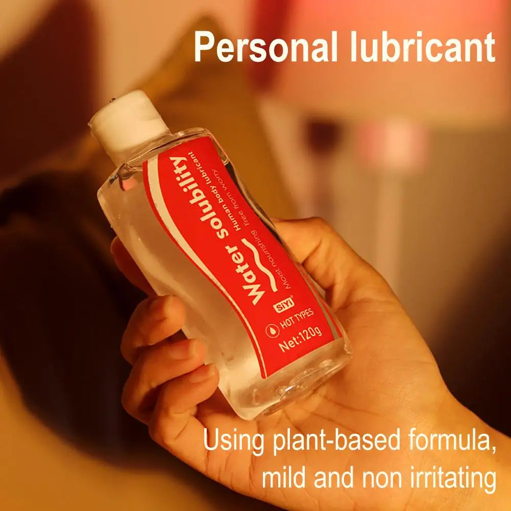 Sex Lubricant, Water Based 120ml Pure Natural, For Women Men Anal Vagina