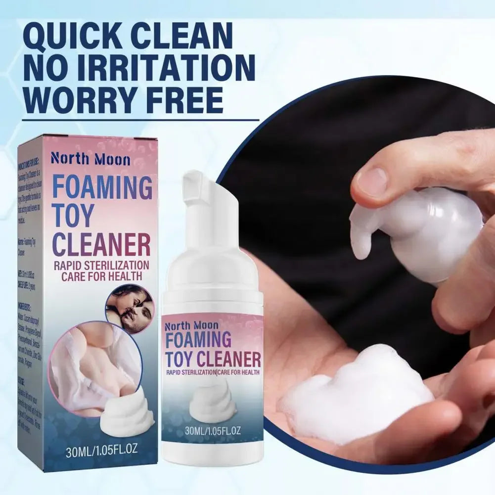 Sex Toy Cleanser, Good Non-irritating Ingredients, Hygienic  Adult Sex Toy Gentle Foaming Cleanser