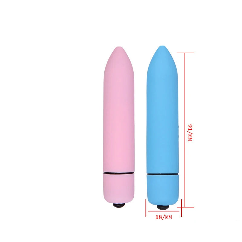 10 Speed Vibration Clit Stimulation, Mini Bullet G Spot Vagina Vibrator for Women