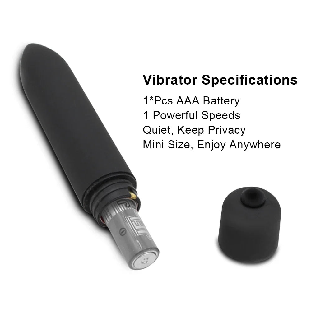 4pcs Soft Silicone Anal Plug, Mini Erotic Bullet Vibrator, Butt Plug Sex Toy for Men Women