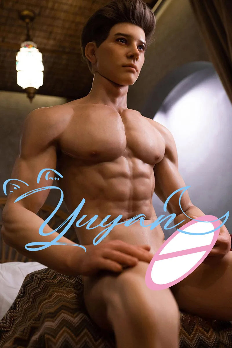 Adult male doll real full size body lifelike silicone big penis, anal oral sex yoga skeleton