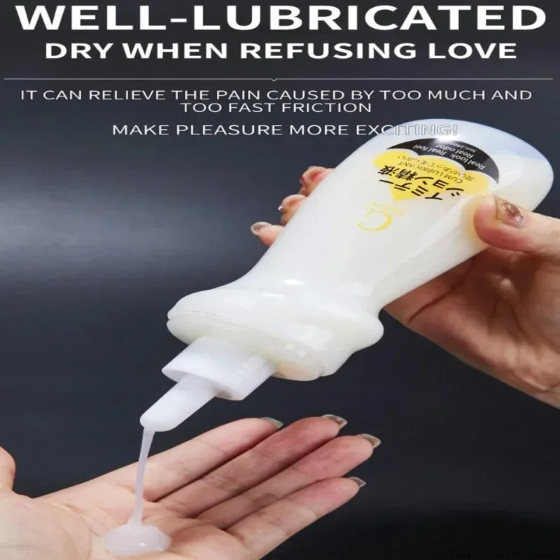 Imitation Semen Lubricant for Men Women Sex Toys, Viscous Lube, Water Based Oil Lubricating Anal Vaginal