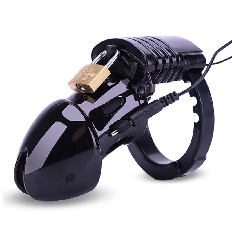Delay Ejaculation Sex Toy for Men, Electric Shock Penis Ring