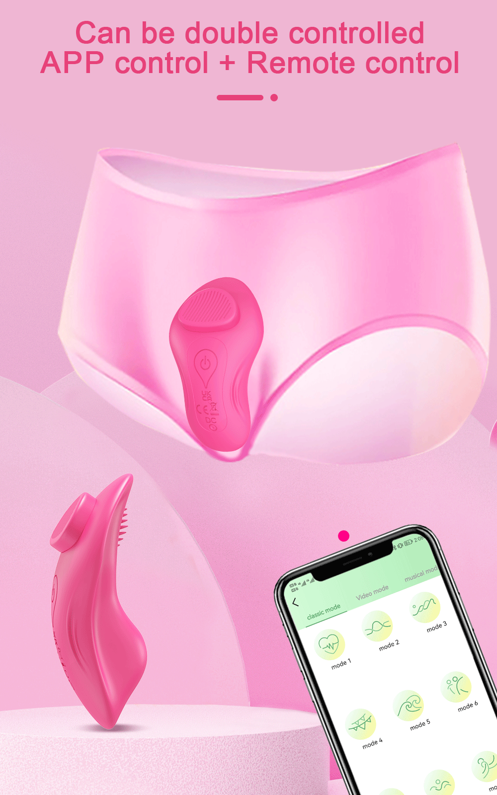 Powerful Panties Vibrator, Sex Toys For Women, Remote Control Sucking Vibrator, Female Clitoris Sucker
