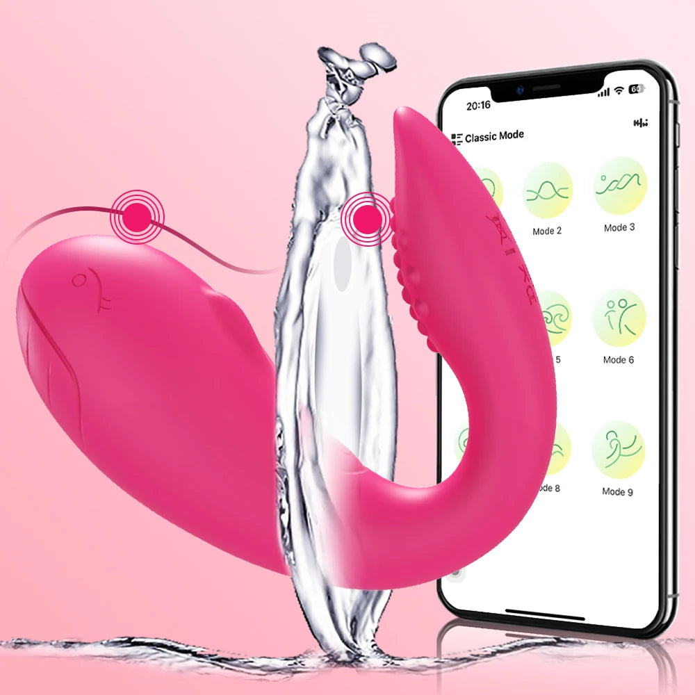 APP Remote Control Vibrator Egg for Women, Clitoris Stimulator G Spot Dildo