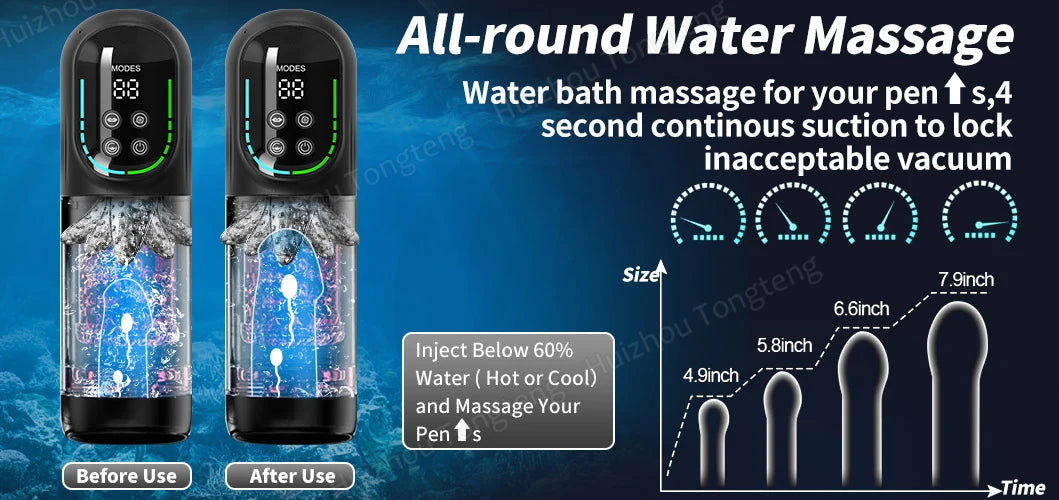 APP LED Automatic Male Masturbator, 7 Sucking Rotating Licking Thrusting Modes, Pocket Pussy Stroker, Blowjob Sex Toys For Men