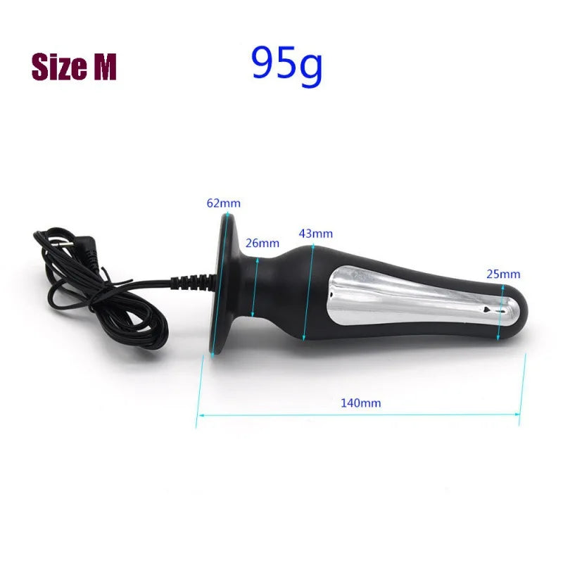 Delay Ejaculation Sex Toy for Men, Electric Shock Penis Ring