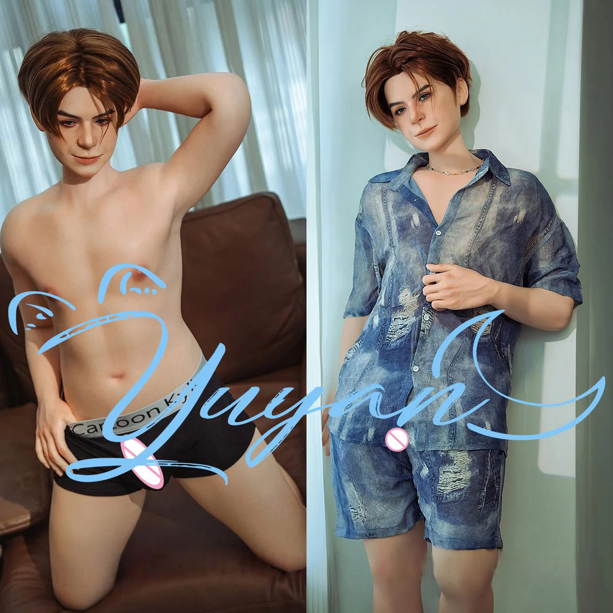 Male adult doll, large penis 24cm, female masturbation