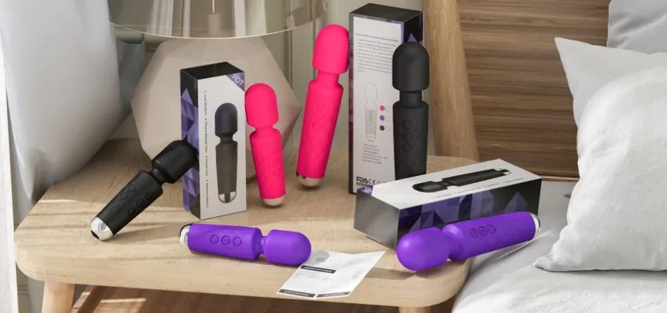 20 Speeds Powerful AV Vibrator for Women, Clitoris Stimulator, Dildo