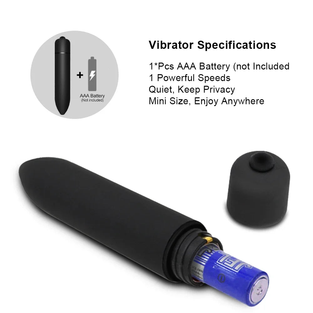 4pcs Soft Silicone Anal Plug, Mini Erotic Bullet Vibrator, Butt Plug Sex Toy for Men Women
